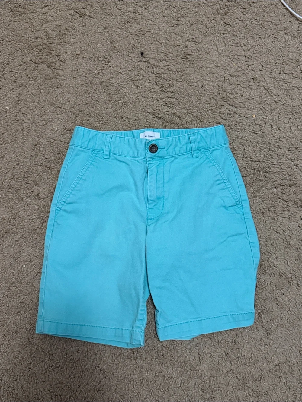 Old Navy Turquoise Chino Shorts